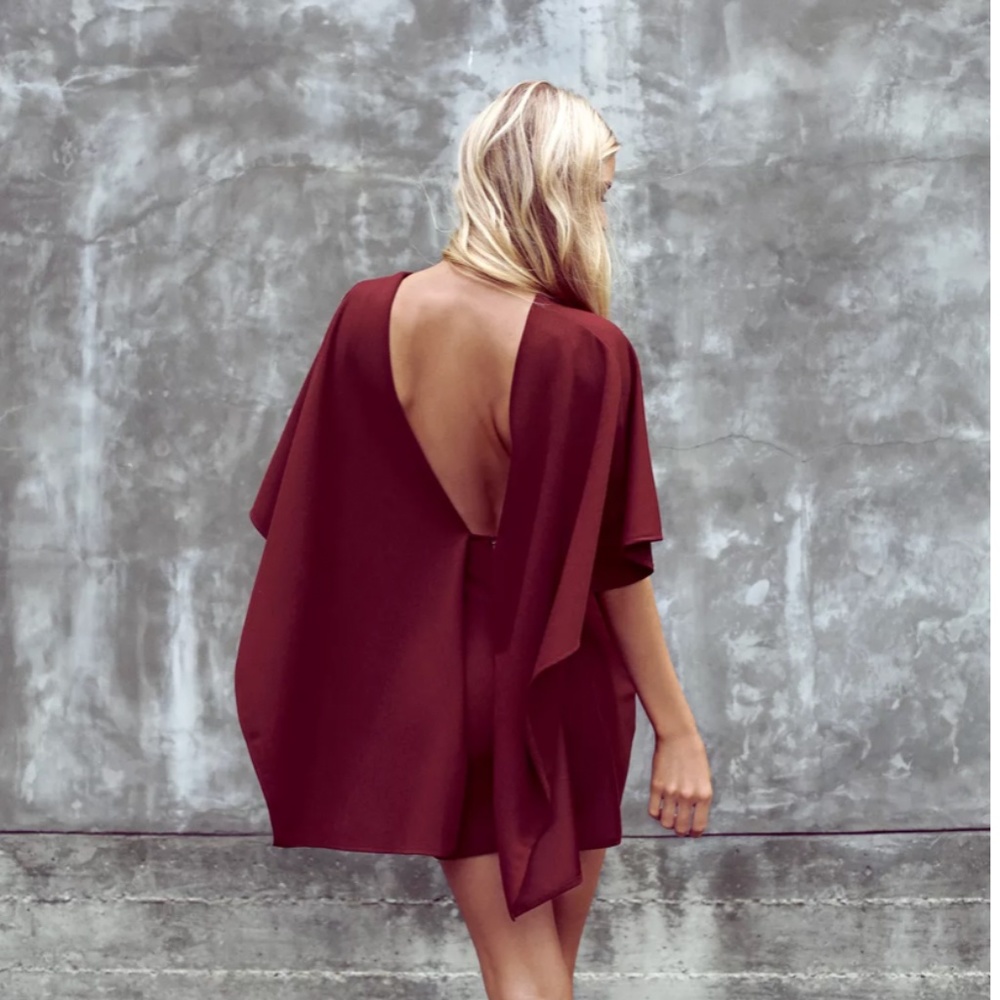 Best is Yet to Come Burgundy Backless Dress lulus